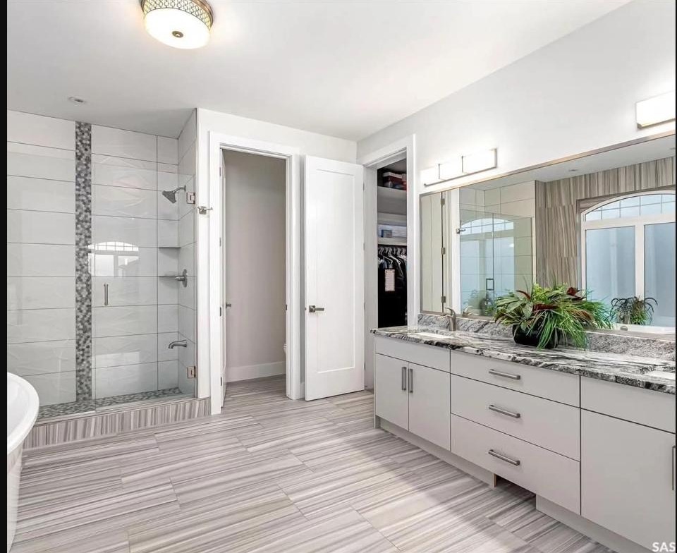 Ensuite bathroom with walk-in shower